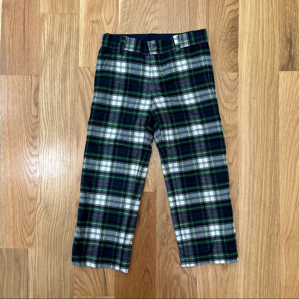 Janie and Jack Plaid Pants
